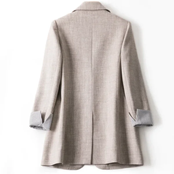 Women Long Sleeve Spring Casual Blazer - Image 3