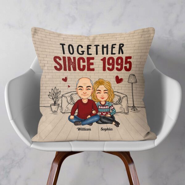 Annoying Each Other For Many Years – Personalized Pillow –  Anniversary Gift For Couples, Husband Wife - Image 6