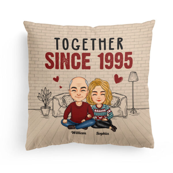 Annoying Each Other For Many Years – Personalized Pillow –  Anniversary Gift For Couples, Husband Wife - Image 4