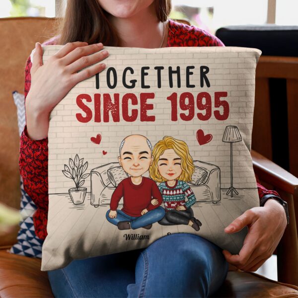 Annoying Each Other For Many Years – Personalized Pillow –  Anniversary Gift For Couples, Husband Wife - Image 5