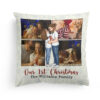 Our Christmas – Personalized Pillow – Christmas Gift For Spouse, Lover, Couple, Husband, Wife, Newly Wed, First Child, Newborn Baby